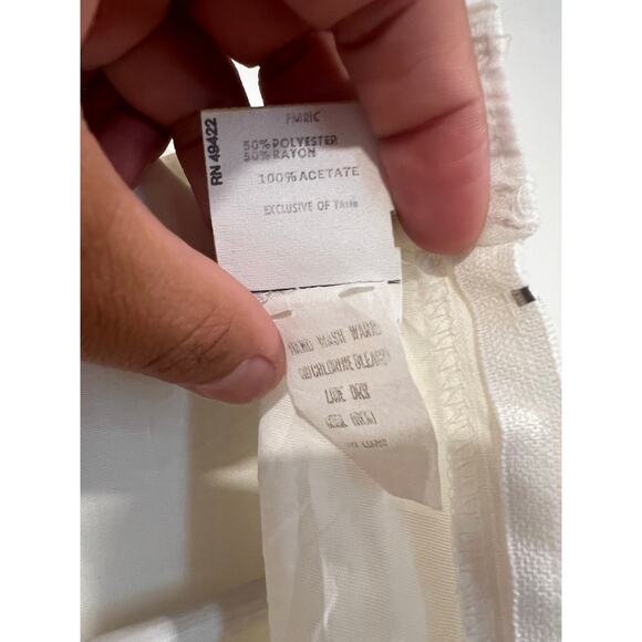 Vintage Jessica McClintock Gunne Sax Dress Prairie White Lace Cottagecore 8 - Picture 10 of 10